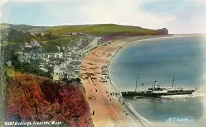 Budleigh: Budleigh Salterton, Devon - viewed from the West