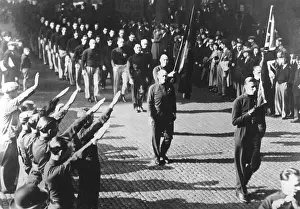 Blackshirts: BUF march in London, 1933
