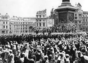 Fists: BUF march on Trafalgar Square, 1937