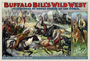 Headwear: Buffalo Bill's Wild West and congress of rough