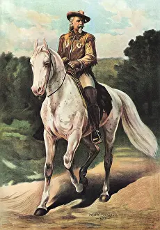 Bonheur: Buffalo Bill on Horse