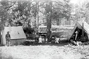 Tents: Buffalo Soldier Camp, 10th Cavalry Regiment