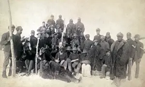 Keogh: Buffalo soldiers of the 25th Infantry, some ?