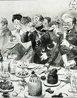 1869: Buffet in the Tuileries, Paris