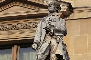Lefuel: Buffon statue, Cour Napoleon, Louvre, Paris, France