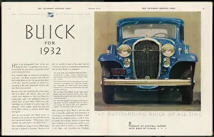 Outstanding: BUICK FOR 1932