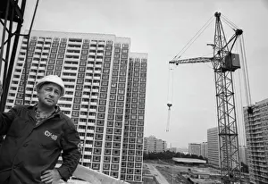 Honoured: Builder Nikolay Sergachev