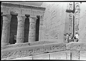 Entablature: Building of the Aswan Dam, Egypt