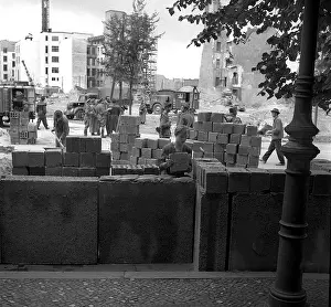 Sixtieth: Building of the Berlin Wall in Berlin