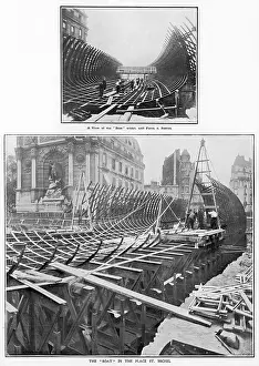 Caisson: Building a boat to go beneath a street
