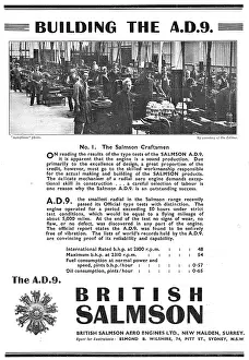 Salmson: Building The British Salmson AD9 Aero Engine