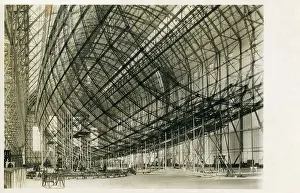 Lz129: Building the frame of the Zeppelin Hindenburg