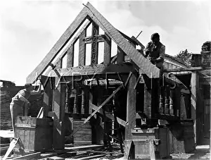 Rafters: Building a lychgate in Yorkshire