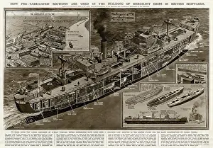 Prefabricated: Building merchant ships by G. H. Davis