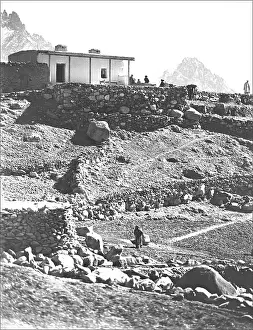 Ponsonby: Building in the mountains, Kashgar, China