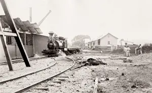 Lesseps: Building Panama canal, Railway