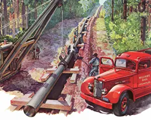 Aircrafaircrafts: Building of a Petroleum Pipeline