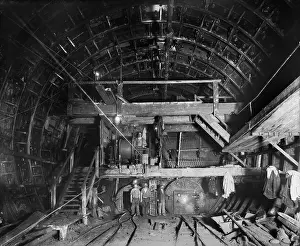Shadwell: Building Rotherhithe Tunnel BB
