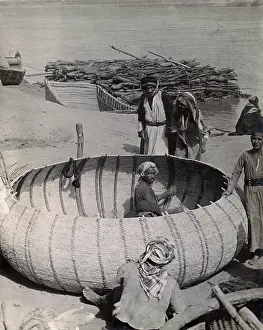 Irak: Building of roundboats