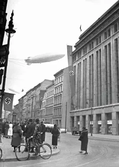 Zeppelins: Building of the Scherl-Verlag, approx. 1936