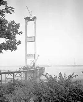 Beachley: Building the Severn Bridge