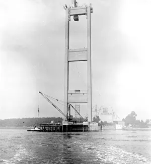 Beachley: Building the Severn Bridge