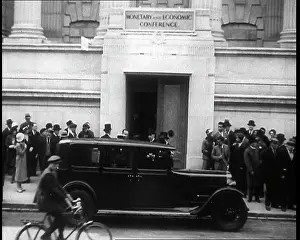 Monetary: Building with Sign Reading Monetary and Economic