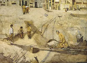 Holst: Building Site in Amsterdam