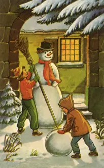 Snowmen: Building Snowmen