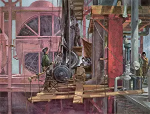 Girders: Building Steam Plant