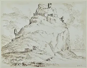 Buildings on a rocky outcrop