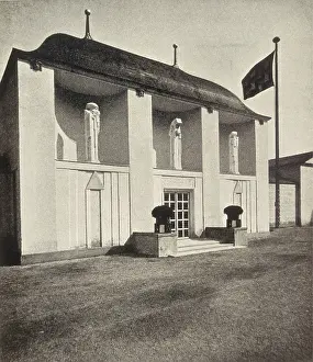 Built by Josef Hoffmann. Kunstschau Wien 1908