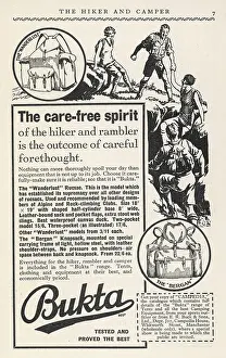 Rucksack: BUKTA RUCKSACK ADVERT