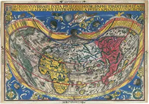 Apian: Bulb-Shaped World Map 1520