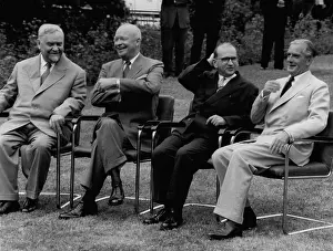 Bulganin: Bulganin, Eisenhower, Faure, Eden, at UN in Geneva