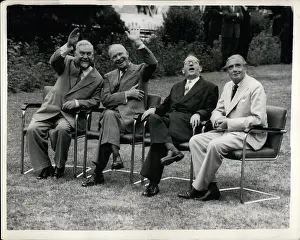 Bulganin: Bulganin, Eisenhower, Faure, Eden, at UN in Geneva