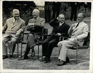 Bulganin: Bulganin, Eisenhower, Faure, Eden, at UN in Geneva