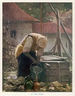 Fetches: BULGARIAN WELL 1915