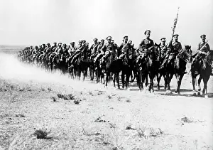 Dobruja: Bulgarian cavalry in the Dobruja, 1918