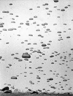 Manover: Bulk landing of American parachutists