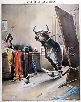 Dashes: BULL ESCAPES SLAUGHTER