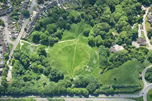 Ampitheatre: The Bull Ring, a Roman ampitheatre earthwork in Cirencester