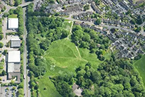 Ampitheatre: The Bull Ring, a Roman ampitheatre earthwork in Cirencester