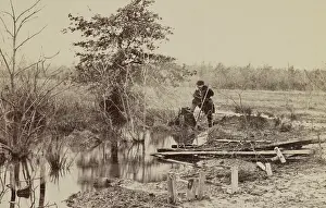 Manassas: Bull Run River in March 1862, 8 months after