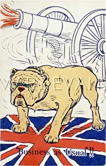 Growling: BULLDOG ON UNION JACK