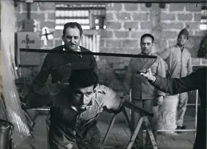 Eichmann: Bulletproof cabin for Eichmann trial, Jerusalem