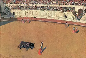 Arles: Bullfight at Arless