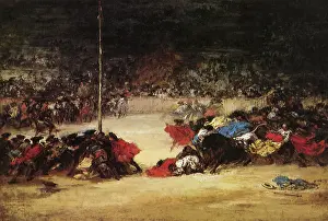 Bullfight: The Bullfight, by Goya