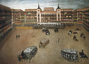 Luisa: Bullfight in the Plaza Mayor (Main Square) of
