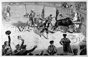 Banderillero: BULLFIGHT AT SAN ROQUE